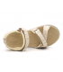 Altex Irun beige, sandale de marche 2 velcros ultra légère
