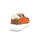 Sneakers Kdopa Solis orange, baskets confort pour hommes