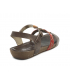 Sandale Fée Céleste Sampa marron, nouvelle collection chaussures femmes fabriquées au Brézil
