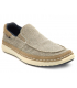 Mocassin Bugatti Marz beige, chaussures textile semelle EVA