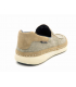 Mocassin Bugatti Marz beige, chaussures textile semelle EVA