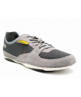 Sneakers Bugatti Sandstone 321A7P02 gris pour hommes | Chaussures avec lacets élastiques