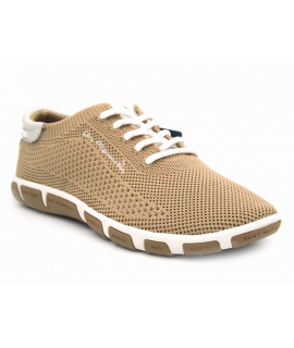 Tennis TBS Jazaria beige | Baskets textile recyclé pour femmes