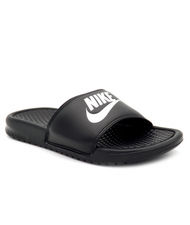 Claquettes Nike Benassi JDI noire pour hommes et femmes