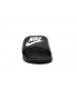 Claquettes Nike Benassi JDI noire pour hommes et femmes