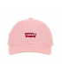 Lévi's Mid Batwing Baseball Cap casquette rose pour filles et femmes