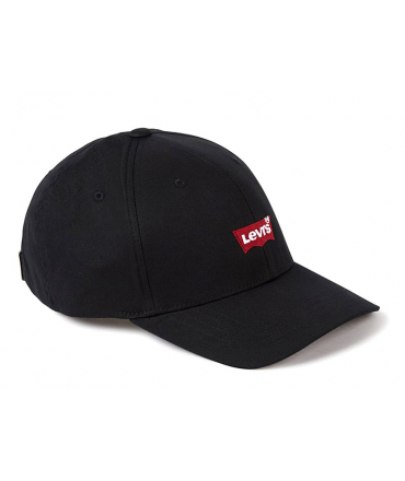 Lévi's casquette Mid Batwing Flexfit noire