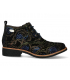 Derbies Laura Vita Cocralieo 07 bleu, chaussures confort pour femmes