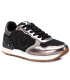 Baskets femmes à lacets XTI noir multi 140421
