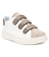 Xti baskets femmes 3 velcros 140551 beige