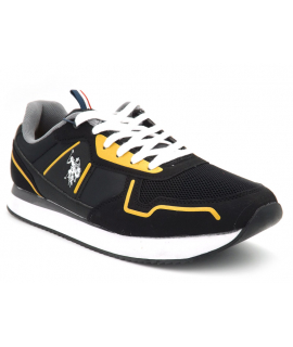 Sneakers U.S Polo Assn Nobil 004 noir pour hommes