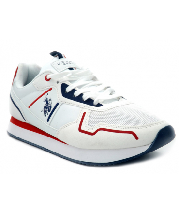 Baskets U.S Polo Assn Nobil 004 blanc pour hommes