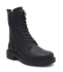 Xti 140212, boots style Doc Martens noir fermeture zip