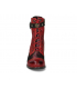 Boots rouge Laura Vita Evcao 41, bottine cuir fantaisie