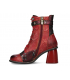 Boots rouge Laura Vita Evcao 41, bottine cuir fantaisie