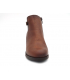 Boots cuir type confort Kaola 6430 marron pour femmes