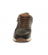 Sneakers Dockers by Gerli 42 MO 007 noir, baskets marron hommes fermeture zip