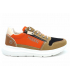 Sneakers Kdopa Solis orange, baskets confort pour hommes