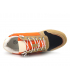 Sneakers Kdopa Solis orange, baskets confort pour hommes