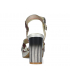 Laura Vita Hicao 023 sandale à talon beige femme