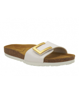 Metamorfose Nadmirer mule blanche pour femme