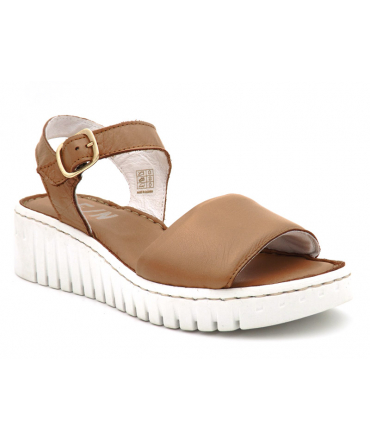 Elue par Nous Negare camel, sandale femmes type confort