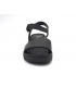 Nu-pieds Elue par Nous Negare noir, sandale femmes type confort