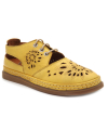 Elue Par Nous Necho jaune mocassins avec lacets pour femme
