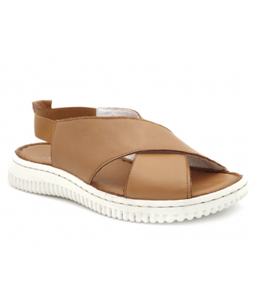 Nu-pieds Elue Par Nous Negaler camel sandales pour femme