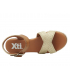 XTI 45173 sandale compensée oravec talon corde pour femme 