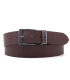 Lévis ceinture Ashland Métalen cuir marron 