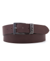 Lévis ceinture Ashland Métalen cuir marron 