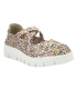 Ballerine Bernie Mev fx Drake multi beige avec semelle épaisse