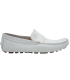 Kdopa Saul 2, mocassin blanc en cuir nubuck mode et confortables pour hommes