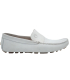 Kdopa Saul 2, mocassin blanc en cuir nubuck mode et confortables pour hommes