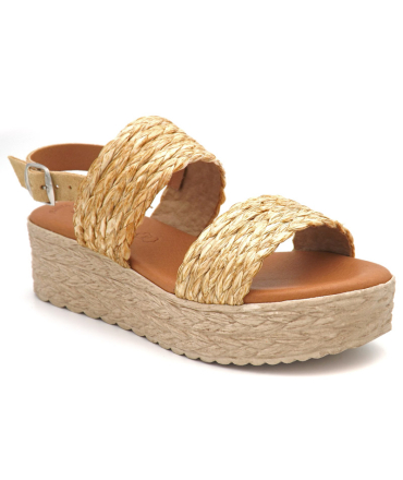 Sandale Eva Frutos 773 raphia beige 