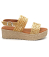 Sandale Eva Frutos 773 raphia beige 