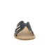 Les Tropeziennes Hadamia mule noir serpent craquelé pour femme