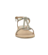 Les Tropeziennes Habuc sandales pour femme taupe et or