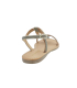 Les Tropeziennes Habuc sandales pour femme taupe et or