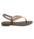 Grendha Cacau Exuberante bronze, sandale de plage pour femmes