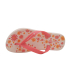 Tongs anatomique Copacabana Temas VI Kids rose pour filles