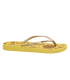 Copacabana tong Anatomic Print VII jaune semelle anatomique [ produit VEGAN ]