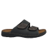 Patrizia Piero noir, mules confortables 2 velcros 