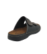 Patrizia Piero noir, mules confortables 2 velcros 