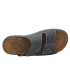 Patrizia Piero noir, mules confortables 2 velcros 