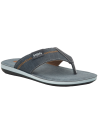 Inblu Loic bleu, tongs hommes semelle confort