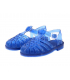 Meduse Sun bleu cobalt, sandale de plage plastique pour garçons