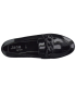 Mocassin confort Jana 24260-41 noir vernis, spécial pieds large ou fort