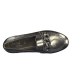 Mocassin confort Jana 24260-41 plomb vernis, spécial pieds large ou fort